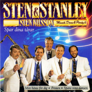 Sten & Stanley – Musik dans & party 6 Spar dina tårar (KASSETT)