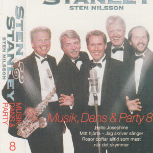 Sten & Stanley – Musik dans & party 8 (KASSETT)