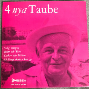 Taube Evert – 4 nya Taube (EP/SINGEL)