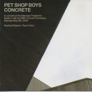 Pet Shop Boys – Concrete (CD)