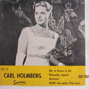 Holmberg Carl- När en kvinna är kär (EP/SINGEL)