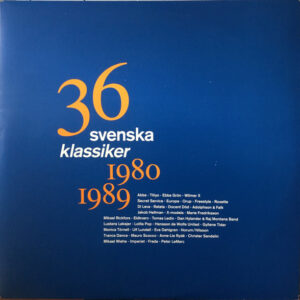 36 Svenska Klassiker 1980-1989 (3VINYL LP)