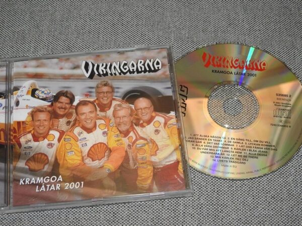 Vikingarna - Kramgoa Låtar 2001 (CD)