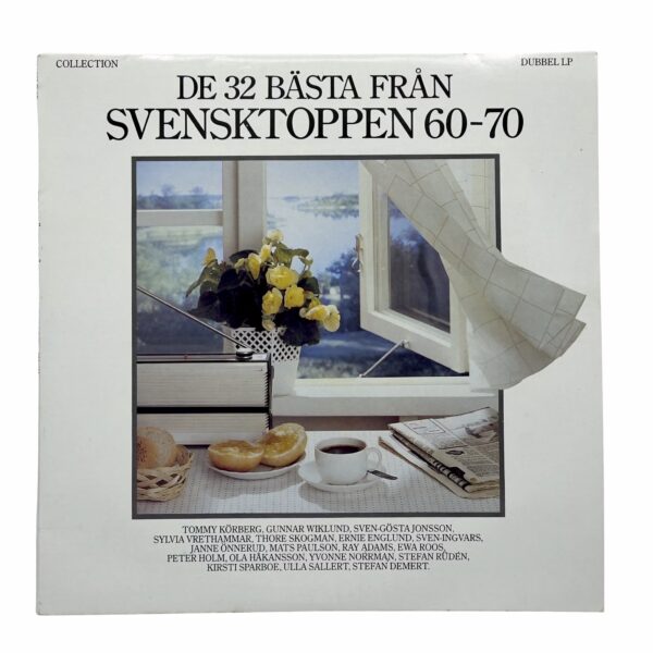 De 32 Bästa från Svensktoppen 60-70 (2VINYL LP)